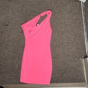 Fashion nova mini shoulder dress